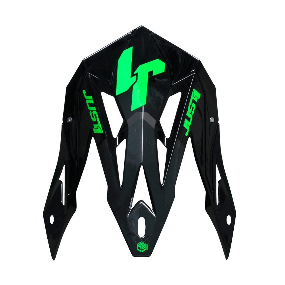 JUST1 PEAK J-18 F HEXA FLUO GREEN BLACK WHITE – JUST1 Racing