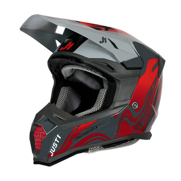 FLUID RED GREY GLOSS