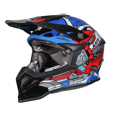 SUPPRESSOR RED - BLUE - BLACK GLOSS