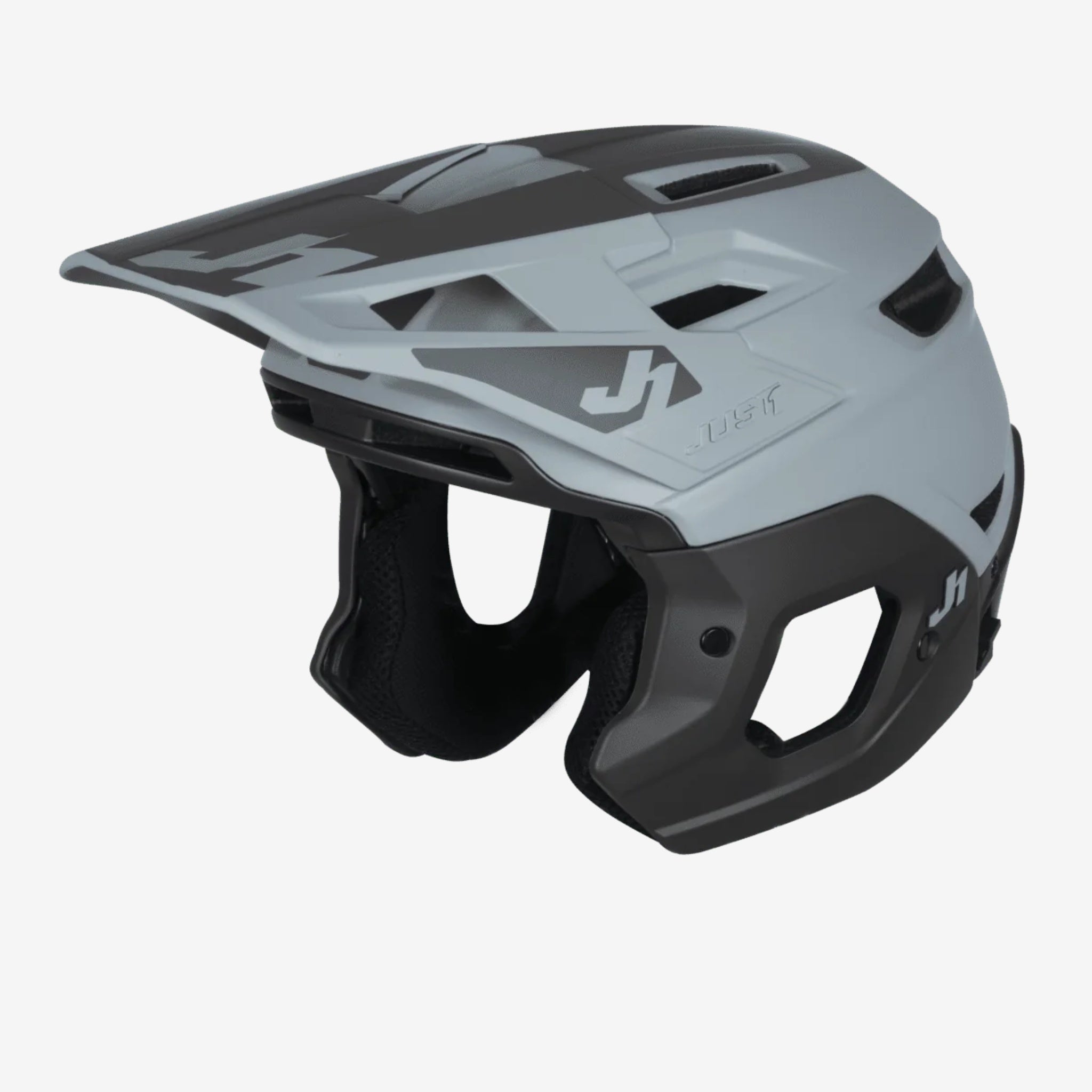 ZEROS HELMET JET2 RK-3　ダークシルバー J-ZERO – JUST1 Racing