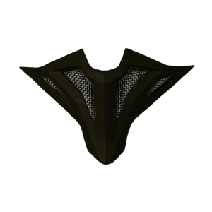 JUST1 J39 mouth vent BLACK - JUST1 RACING OUTLET