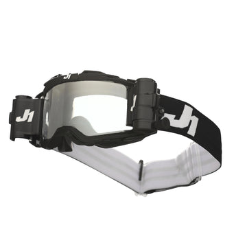 SOLID BLACK_WHITE Clear Lens